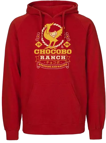Kweh Ranch Emblem - Cloud, Final 7, Final vii rebirth, Kweh, gysahl greens, Final xvi, Kupo, avalanche, midgar, Final xiv, ff14, Villain, video game, fat Kweh, Cactus - Fairtrade Hoodie