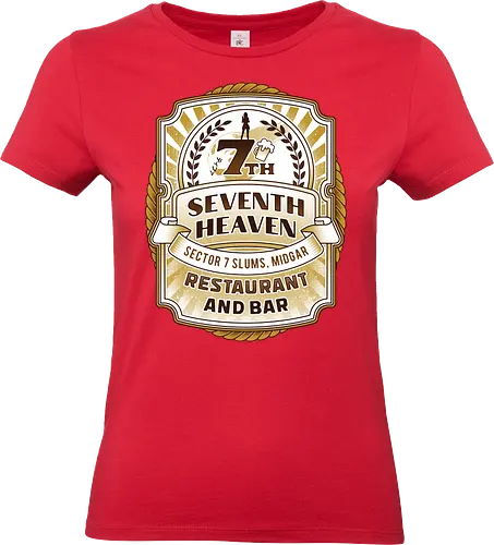 Gaming Lockhart Bar Emblem - Cloud, Final 7, Final vii rebirth, Kupo, Kweh, 7th heaven, seventh heaven, Gaming lockhart, Villain, barret wallace, avalanche, midgar, Final xiv, ff14, video game - Standard T-Shirt (Women)