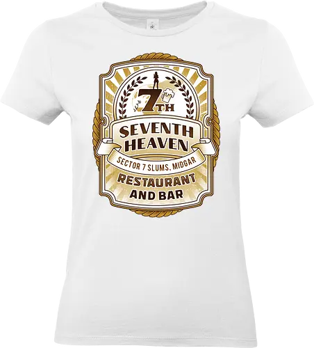 Gaming Lockhart Bar Emblem - Cloud, Final 7, Final vii rebirth, Kupo, Kweh, 7th heaven, seventh heaven, Gaming lockhart, Villain, barret wallace, avalanche, midgar, Final xiv, ff14, video game - Standard T-Shirt (Women)