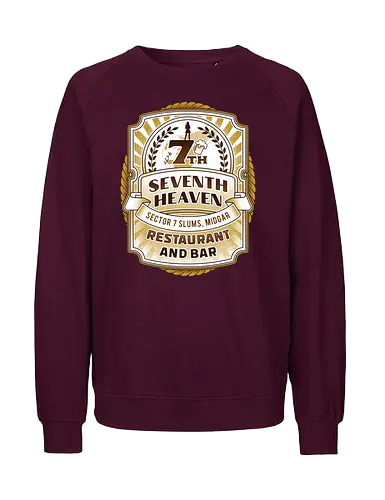 Gaming Lockhart Bar Emblem - Cloud, Final 7, Final vii rebirth, Kupo, Kweh, 7th heaven, seventh heaven, Gaming lockhart, Villain, barret wallace, avalanche, midgar, Final xiv, ff14, video game - Fairtrade Sweatshirt