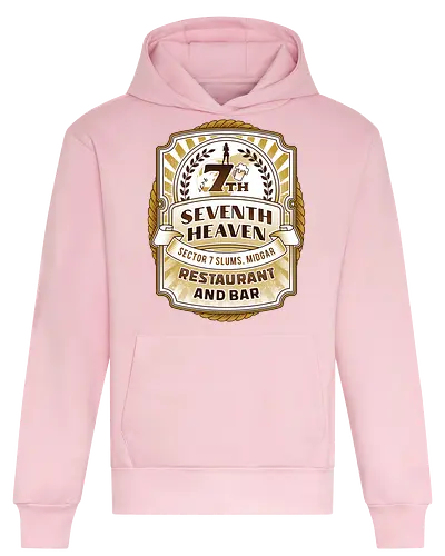 Gaming Lockhart Bar Emblem - Cloud, Final 7, Final vii rebirth, Kupo, Kweh, 7th heaven, seventh heaven, Gaming lockhart, Villain, barret wallace, avalanche, midgar, Final xiv, ff14, video game - Heavyweight Hoodie