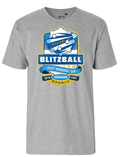 Blitzball Zanarkand Emblem - Final 7, tidus, yuna, blitzball, Final x, Final vii rebirth, ffx, ff10, Cactus, Kupo, Kweh, besaid aurochs, Final xiv, ffxiv, ff14 - Fairtrade T-Shirt