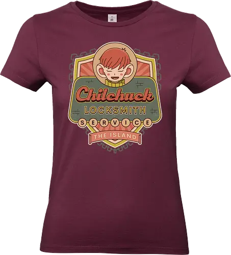 Chilchuck Locksmith Service - Delicious, Meshi, walking mushroom, marcille donato, falin touden, laios touden, senshi of izganda, chilchuck tims, fantasy, locksmith, anime, manga, cooking, TV, dwarf - Standard T-Shirt (Women)