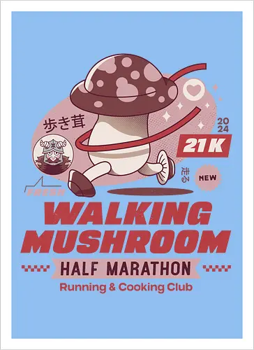 Walking Mushroom Marathon