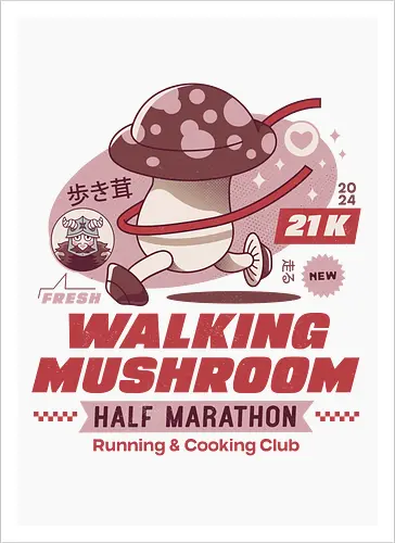 Walking Mushroom Marathon