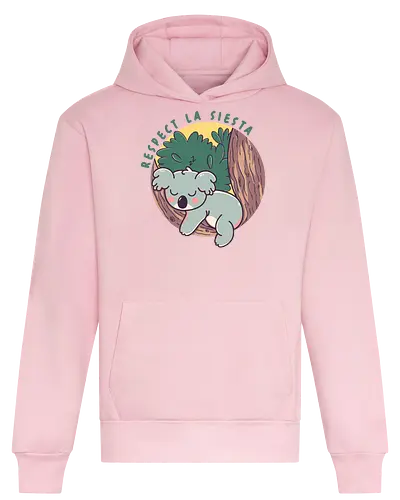 Respect la siesta - funny, koala, cute, sleep - Heavyweight Hoodie