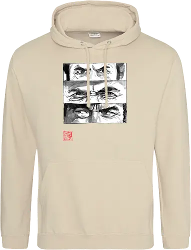 eyes - the good, the bad, the ugly, clint eastwood, sumie, japan, cowboys - Standard Hoodie