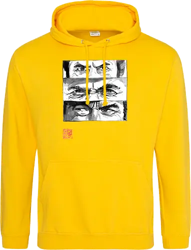 eyes - the good, the bad, the ugly, clint eastwood, sumie, japan, cowboys - Standard Hoodie