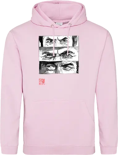 eyes - the good, the bad, the ugly, clint eastwood, sumie, japan, cowboys - Standard Hoodie