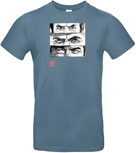 eyes - the good, the bad, the ugly, clint eastwood, sumie, japan, cowboys - Standard T-Shirt