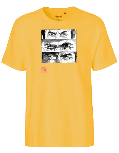 eyes - the good, the bad, the ugly, clint eastwood, sumie, japan, cowboys - Fairtrade T-Shirt