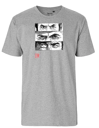 eyes - the good, the bad, the ugly, clint eastwood, sumie, japan, cowboys - Fairtrade T-Shirt