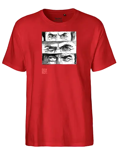 eyes - the good, the bad, the ugly, clint eastwood, sumie, japan, cowboys - Fairtrade T-Shirt