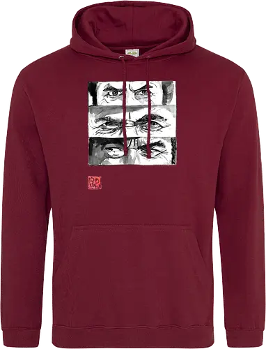 eyes - the good, the bad, the ugly, clint eastwood, sumie, japan, cowboys - Standard Hoodie