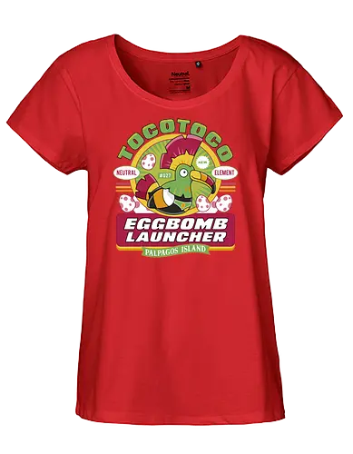Tocotoco Weird Eggs - pal world, depresso, game, gaming, video game, gamer, survival, crafting, farming, monsters, bird, lamball, tocotoco, eggs, Pal - Fairtrade Girl Shirt
