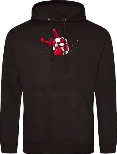 Moon Rocket! - moon, rocket, airplane, movies, comics, mashup, 80s, 90s, retro,  - Standard Hoodie