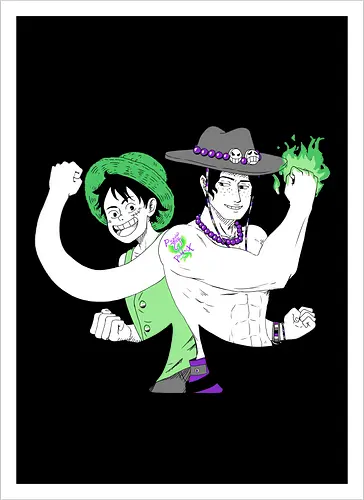 Aro Ace & Luffy