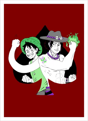 Aro Ace & Luffy