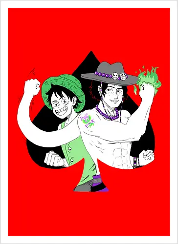 Aro Ace & Luffy