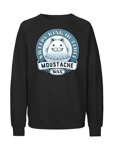 Sweepa Moustache Wax - pal world, sweepa, survival, crafting, farming, monsters, adventure, swee, lamball, game, gaming, video game, gamer, astegon, Pal - Fairtrade Sweatshirt
