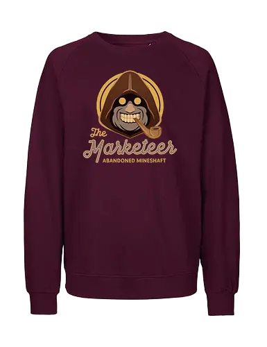 Mineshaft Marketeer Emblem - pal world, marketeer, game, gaming, video game, gamer, survival, crafting, farming, monsters, adventure, exploration, mines, merchant, , Pal - Fairtrade Sweatshirt