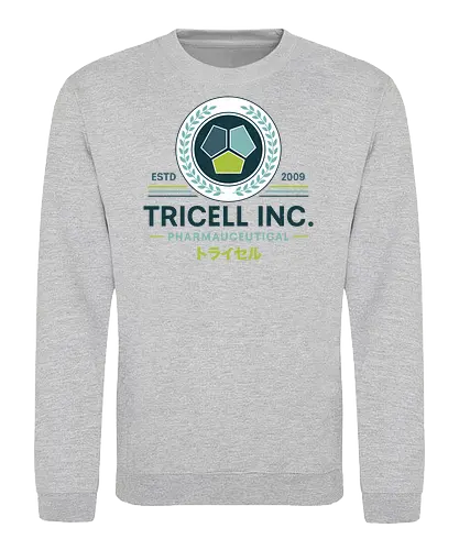 Tricell Vintage Emblem - resident, evil, jill valentine, leon s kennedy, biohazard, umbrella corporation, raccoon city, albert wesker, chris redfield, tricell africa, stars, sheva alomar, video game, gaming, gamer - Sweatshirt