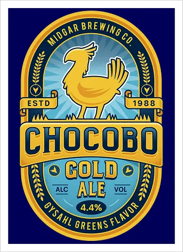 Kweh Gold Beer Emblem