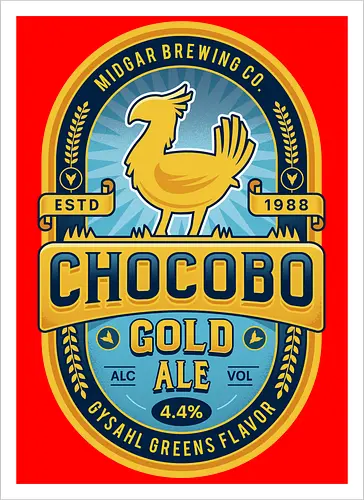 Kweh Gold Beer Emblem