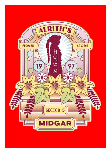 Gaming Flower Store Emblem