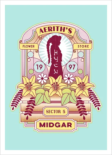 Gaming Flower Store Emblem