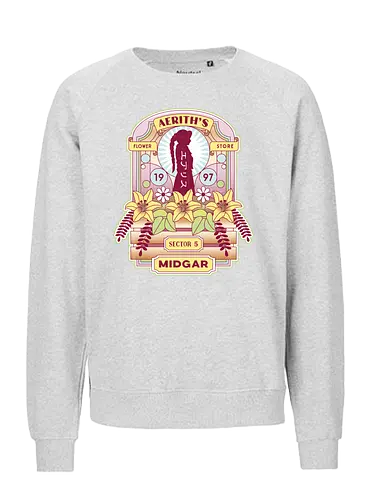 Gaming Flower Store Emblem - Fairtrade Sweatshirt