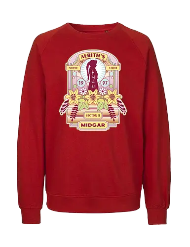 Gaming Flower Store Emblem - Fairtrade Sweatshirt