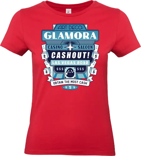 Las Vegas 2032 Cashout - the finals, thefinals, game, gaming, gamer, video game, shooter, nama tama, cashout, light, medium, heavy class, skyway stadium, battle, competition,  - Standard T-Shirt (Women)