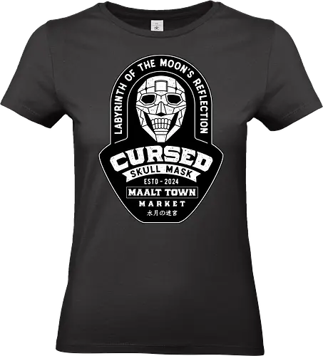 Maalt Town Curse Emblem - unwanted, undead, adventurer, anime, manga, japan, japanese, rentt faina, lorrane vivie, sheila ibarss, rina rupaage, adventure, skull, thralls, vampire, fantasy, otaku,  - Standard T-Shirt (Women)