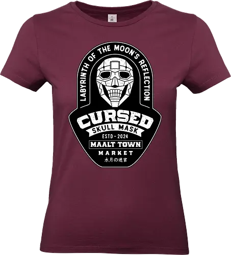 Maalt Town Curse Emblem - unwanted, undead, adventurer, anime, manga, japan, japanese, rentt faina, lorrane vivie, sheila ibarss, rina rupaage, adventure, skull, thralls, vampire, fantasy, otaku,  - Standard T-Shirt (Women)