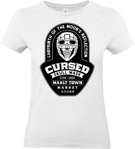 Maalt Town Curse Emblem - unwanted, undead, adventurer, anime, manga, japan, japanese, rentt faina, lorrane vivie, sheila ibarss, rina rupaage, adventure, skull, thralls, vampire, fantasy, otaku,  - Standard T-Shirt (Women)