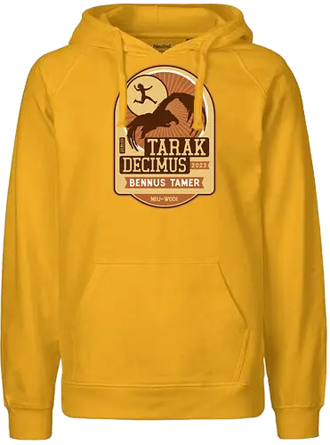 Tarak Decimus Emblem - rebel, moon, movie, film, science fiction, rebel moon a child of fire, jimmy, space, adventure, TV, kora, nemesis, tarak decimus, atticus noble, veldt resistance, fantasy - Fairtrade Hoodie