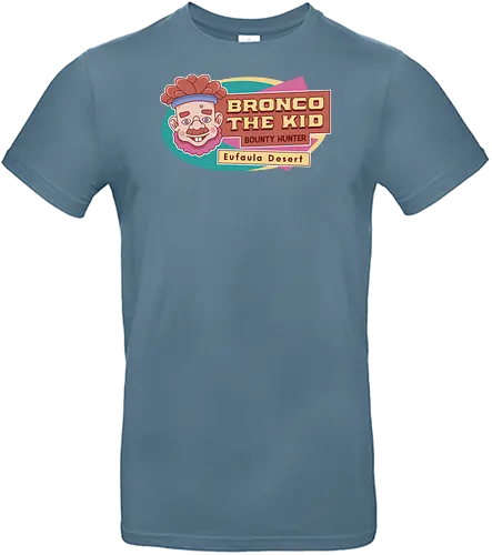 Bronco The Kid Emblem - my time, at sandrock, my time at portia, indie game, gaming, gamer, video games, fang, farming simulator, rpg, adventure, harvest, sand, wild yakmel, pen, hazardous ruins - Standard T-Shirt