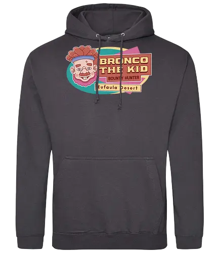 Bronco The Kid Emblem - my time, at sandrock, my time at portia, indie game, gaming, gamer, video games, fang, farming simulator, rpg, adventure, harvest, sand, wild yakmel, pen, hazardous ruins - Standard Hoodie