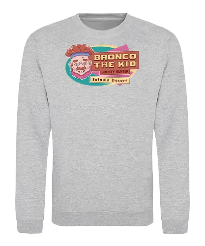 Bronco The Kid Emblem - my time, at sandrock, my time at portia, indie game, gaming, gamer, video games, fang, farming simulator, rpg, adventure, harvest, sand, wild yakmel, pen, hazardous ruins - Sweatshirt