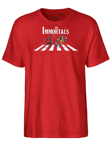 The Immortals - Antihero, Superhero, comics, abbey road, beatles, merc - Fairtrade T-Shirt