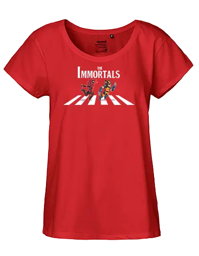 The Immortals - Antihero, Superhero, comics, abbey road, beatles, merc - Fairtrade Girl Shirt