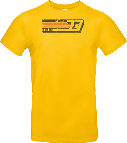 A New Hope - Space Opera, 77, luke skywalker, vintage, retro, a new hope, empire - Standard T-Shirt