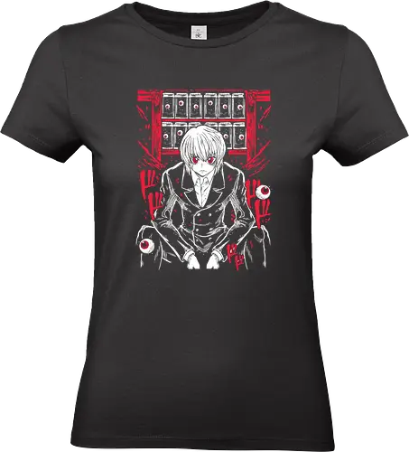 Last Survivor - Aesthetic, Aggressive, Angry, Anime, Gamer, Hunter, Gift, Monster, Red, Rat, Power, Warrior, Manga Style, Demon, Cool, Zylixzen, Devil, Japanese Art, Otaku - Standard T-Shirt (Women)