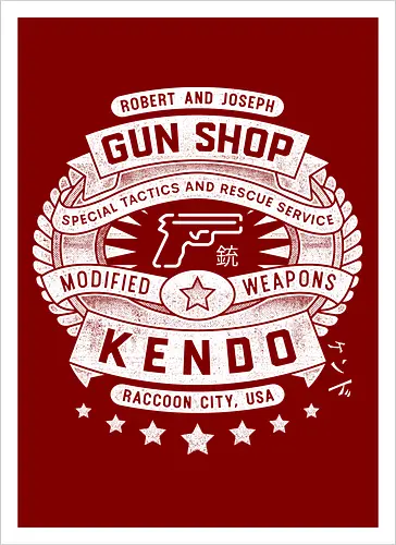 Kendo Gun Shop Grunge