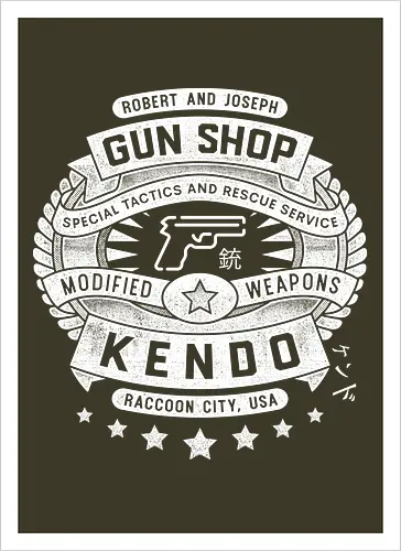 Kendo Gun Shop Grunge