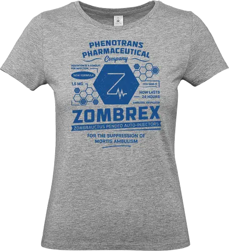 Zombrex Vintage - dead, rising, frank west, dd rising 2, zombie, zombrex, chuck greene, game, video game, gaming, gamer, survival horror, terror, willamette parkview mall, Horror, biohazard - Standard T-Shirt (Women)
