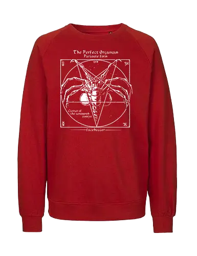 Alien Pentagram - alien, science fiction, pentagram - Fairtrade Sweatshirt