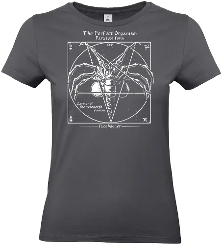 Alien Pentagram - alien, science fiction, pentagram - Standard T-Shirt (Women)
