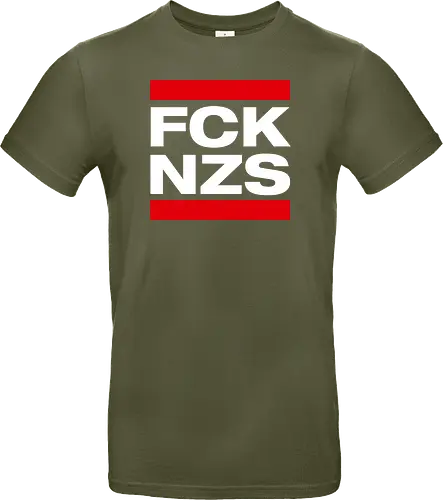 FCK NZS - weiß - Standard T-Shirt